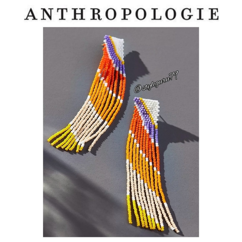 Anthropologie Casa Clara Statement Earrings